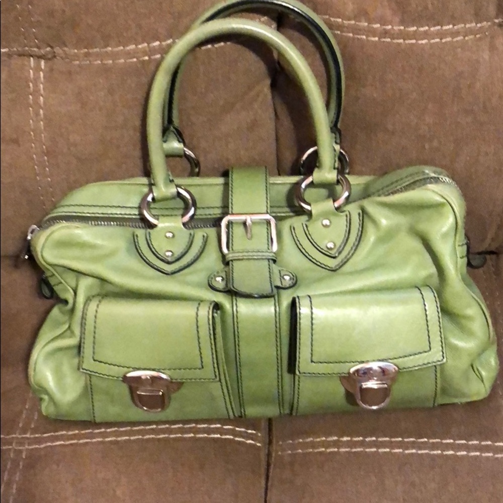 Kelly green color Marc Jacob handbag